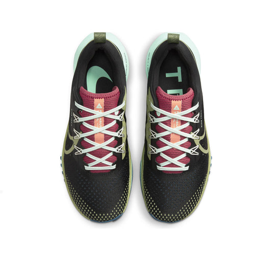 Nike React Pegasus Trail 4 Black Canyon Rust Mint Foam Alligator W