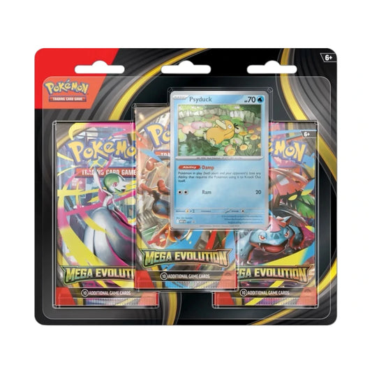 Pokemon Mega Evolution 3-Pack Blister Psyduck - 1