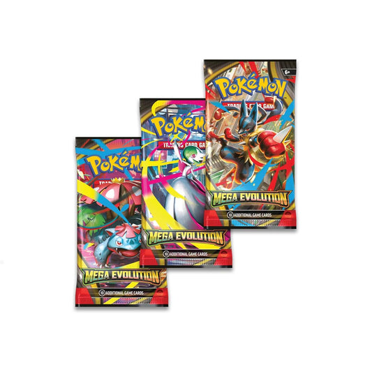 2025 Pokémon Mega Evolution 3-Pack Blister Pack (Psyduck)