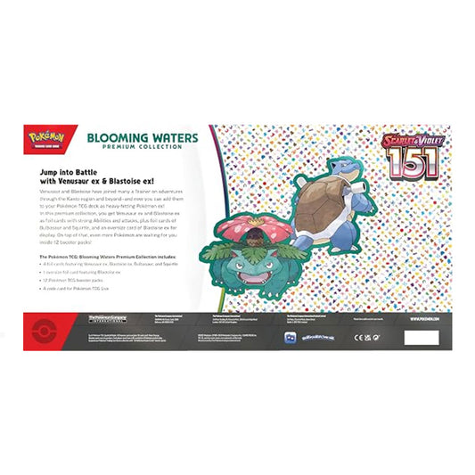 Pokémon Scarlet & Violet 151 Blooming Waters Premium Collection Box
