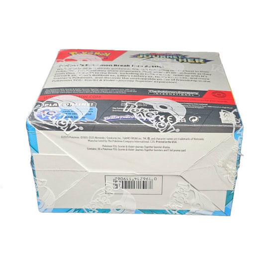 Pokémon Scarlet & Violet Journey Together SV09 Enhanced Booster Box