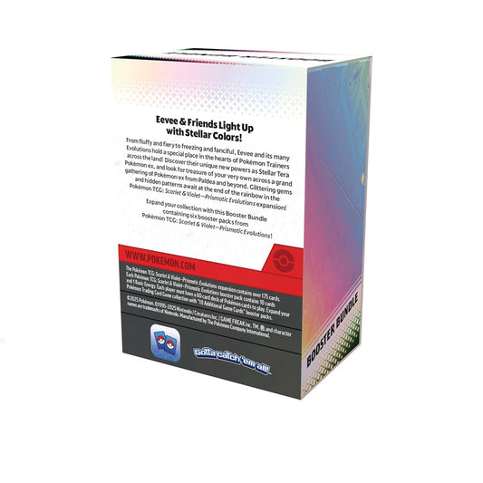 Pokémon Scarlet & Violet Prismatic Evolutions Booster Bundle