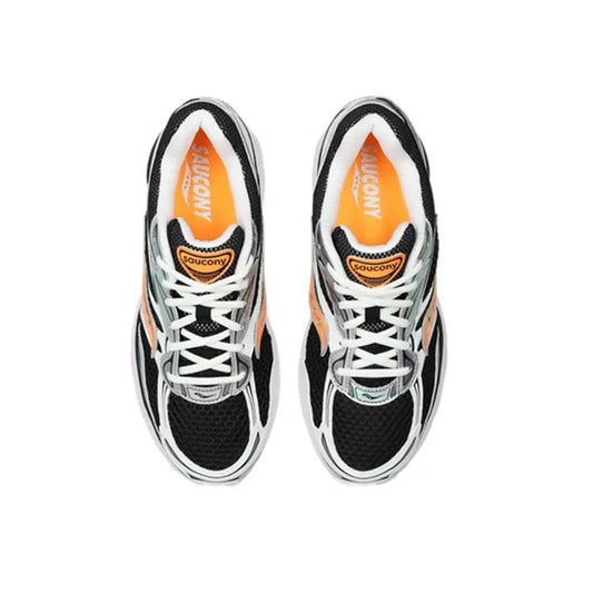 Saucony ProGrid Omni 9 Speed Shades White Black Orange