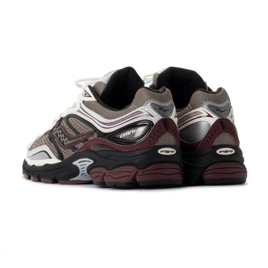 Saucony ProGrid Omni 9 Tan Maroon