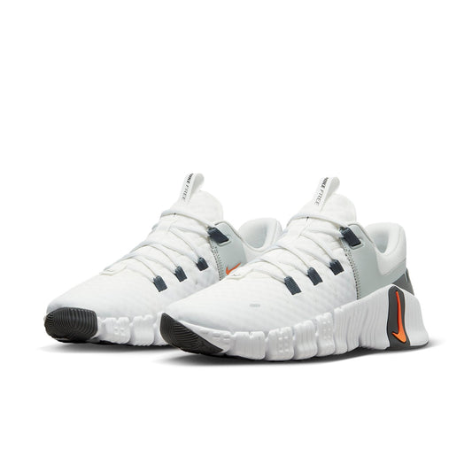 Nike Free Metcon 5 White Bright Mandarin