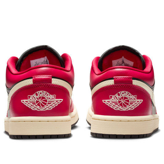 Air Jordan 1 Low Mystic Hibiscus Black W