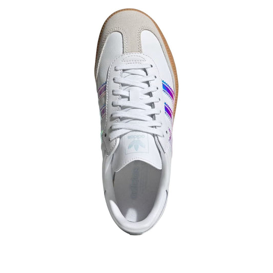 adidas Samba OG White Iridescent Stripes GS