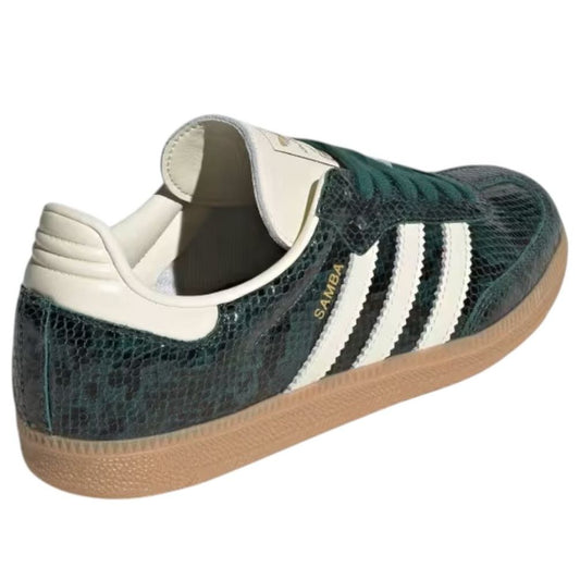 adidas Samba OG Snakeskin Collegiate Green W