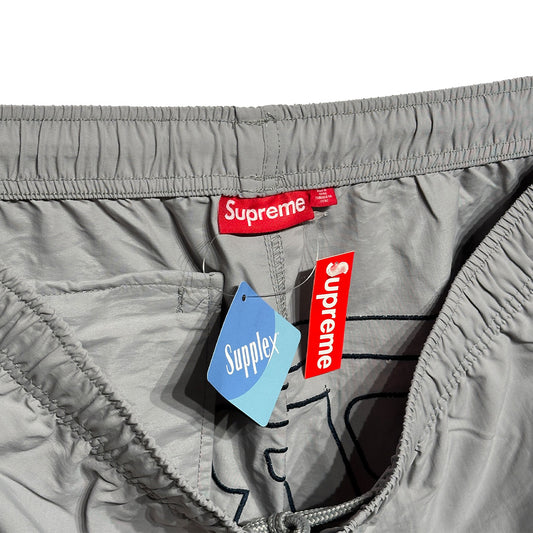 Supreme Big Logo Nylon Short Grey - 3