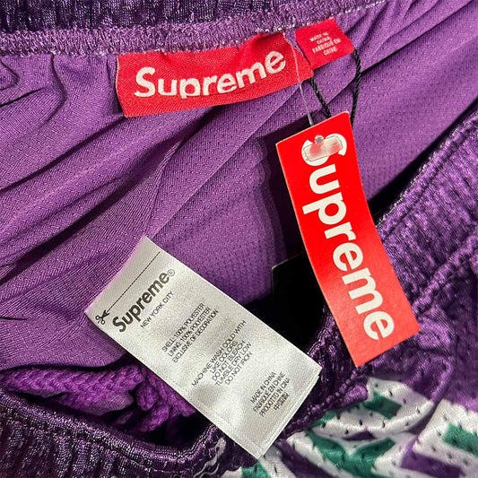 Supreme Varsity Mesh Short Purple - 3