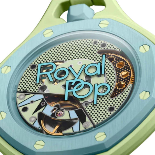 Swatch x Audemars Piguet Bioceramic Royal Pop Blaue Acht SSX03L101N