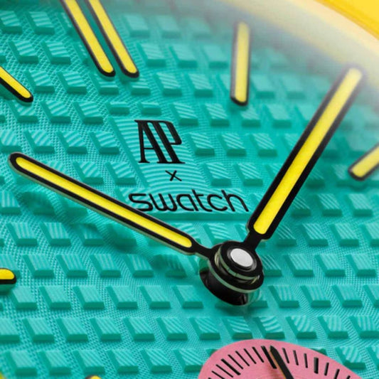 Swatch x Audemars Piguet Bioceramic Royal Pop Savonnette Otg Roz SSX03J100N