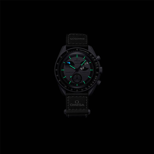 Swatch x Omega Bioceramic Mission To Earthphase SO33M700