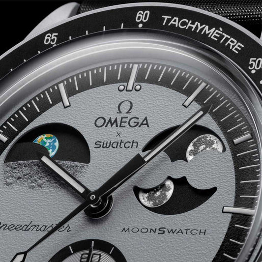 Swatch x Omega Bioceramic Mission To Earthphase SO33M700