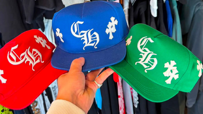 Colourful fashion caps for UK streetwear and sneaker culture