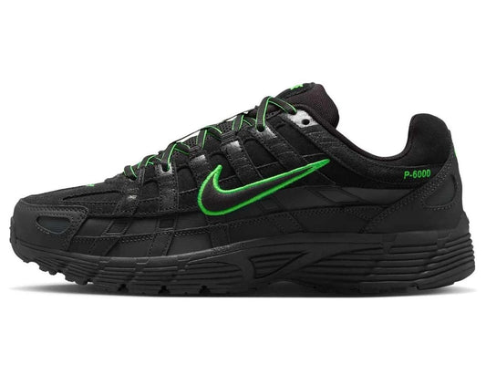 Nike P-6000 PRM Black Green Strike