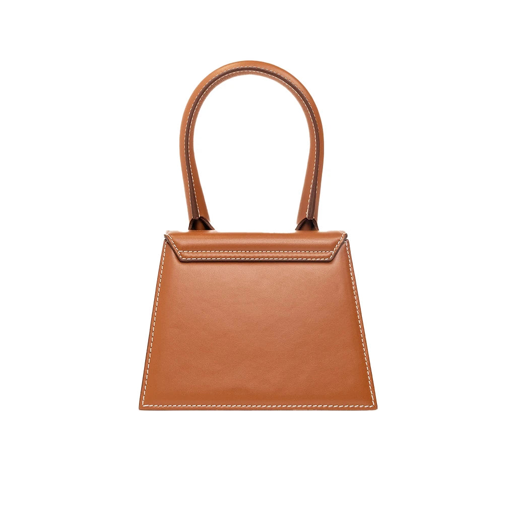 Jacquemus Le Chiquito Moyen Handbag Brown