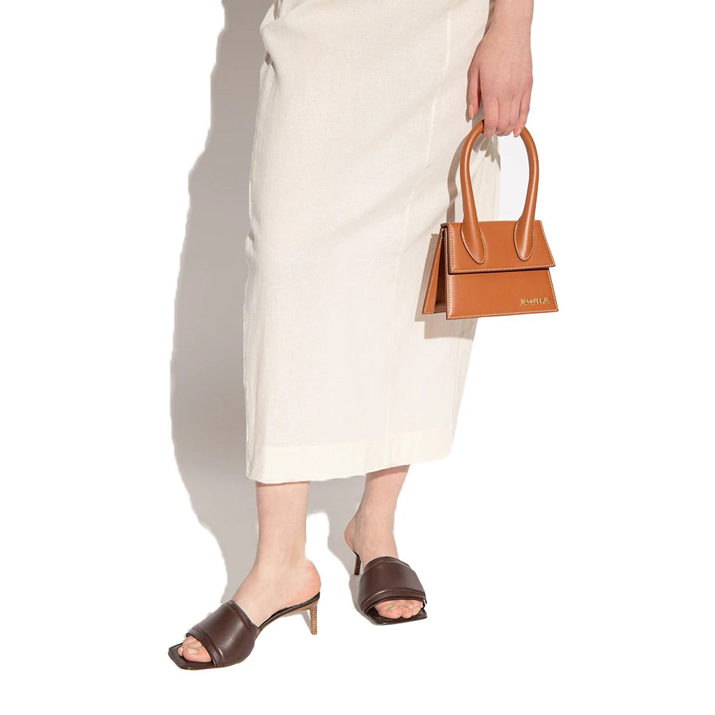 Jacquemus Le Chiquito Moyen Handbag Brown