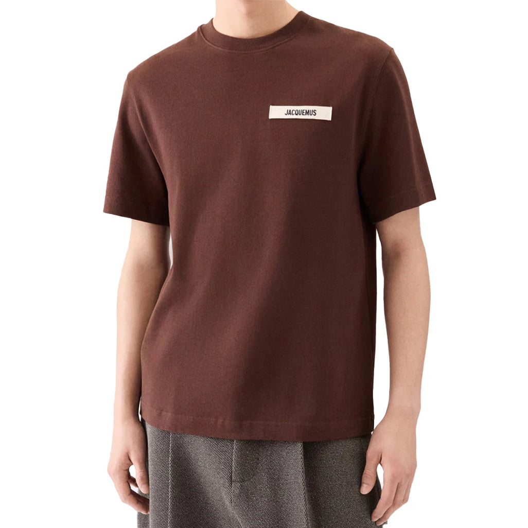 Jacquemus Le Gros Grain T-Shirt in Brown