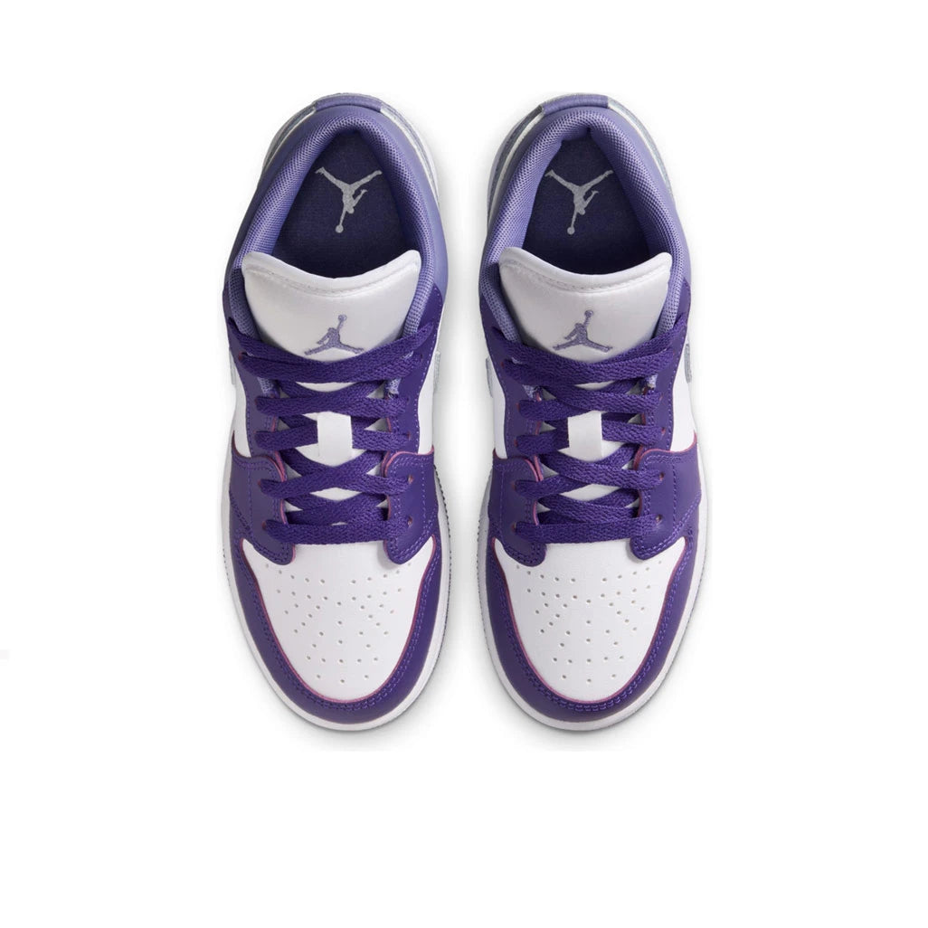 Air Jordan 1 Low Court Purple White GS