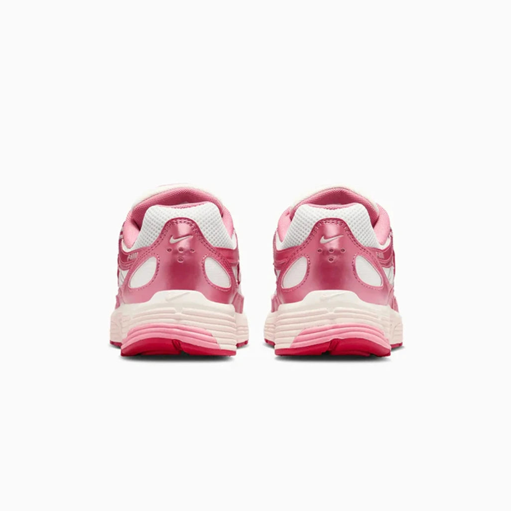 Nike P-6000 White Silt Red Peony W