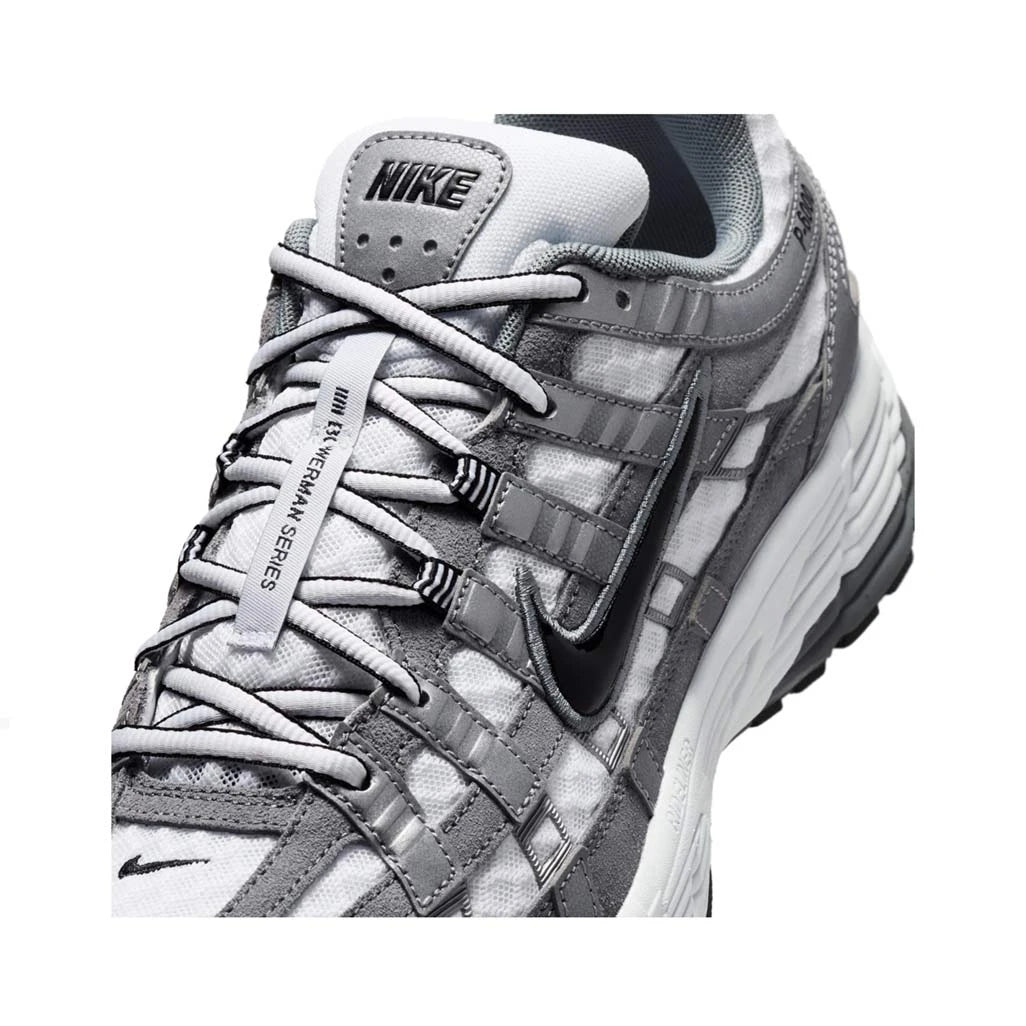 Nike P-6000 White Metallic Cool Grey
