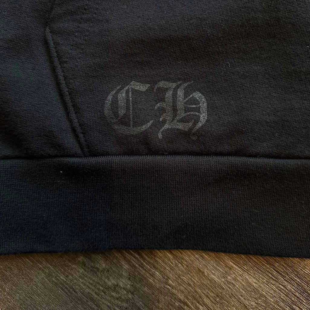 Chrome Hearts Black Brown Zip Up Hoodie