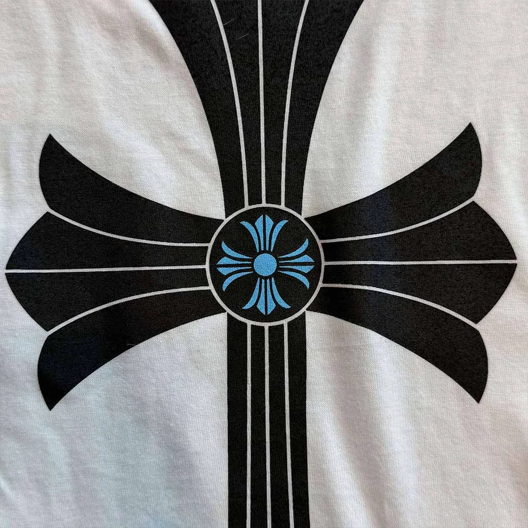 Chrome Hearts St.Barths White Long Sleeve T-Shirt
