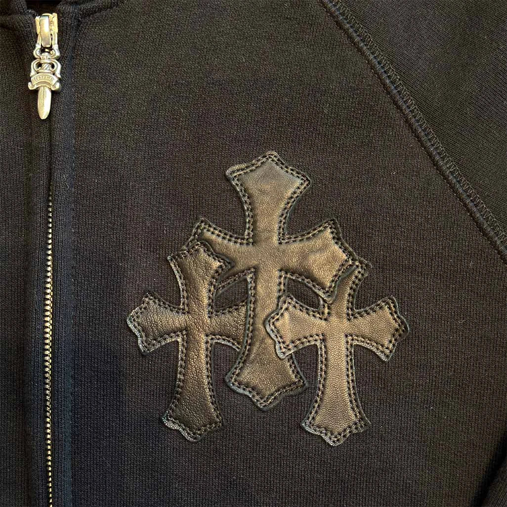 Chrome Hearts Paperjam Zip Up Hoodie