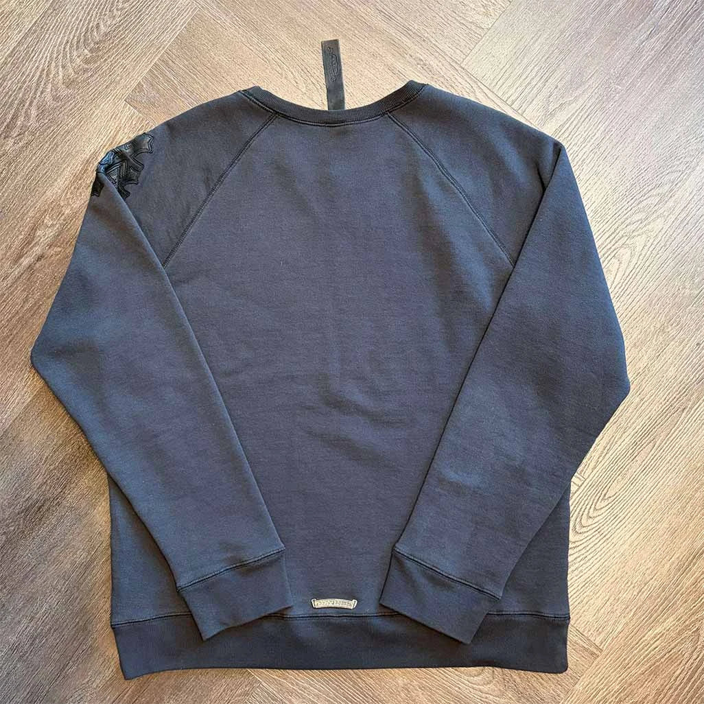 Chrome Hearts Triple Patch Black Paperjam Sweatshirt