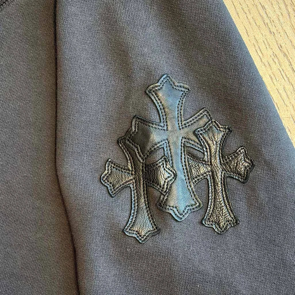 Chrome Hearts Triple Patch Black Paperjam Sweatshirt