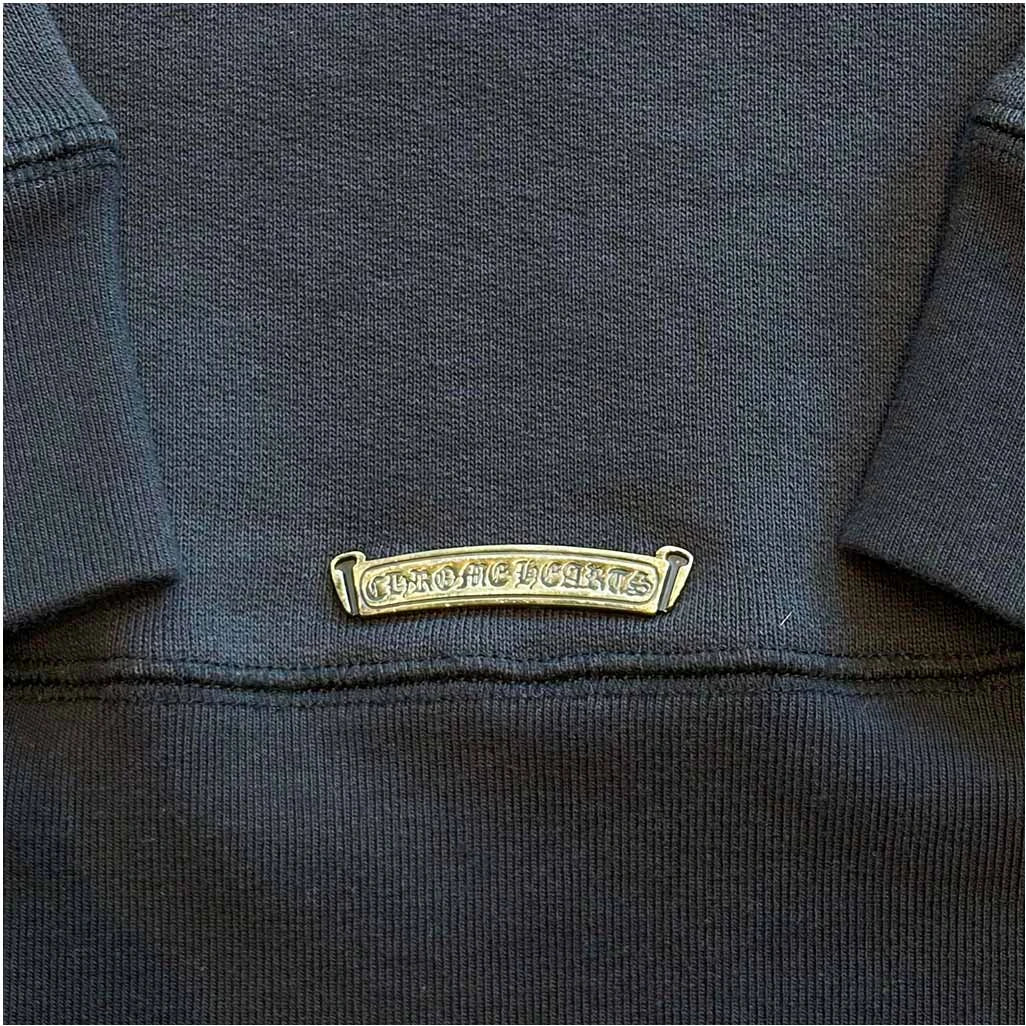 Chrome Hearts Triple Patch Black Paperjam Sweatshirt