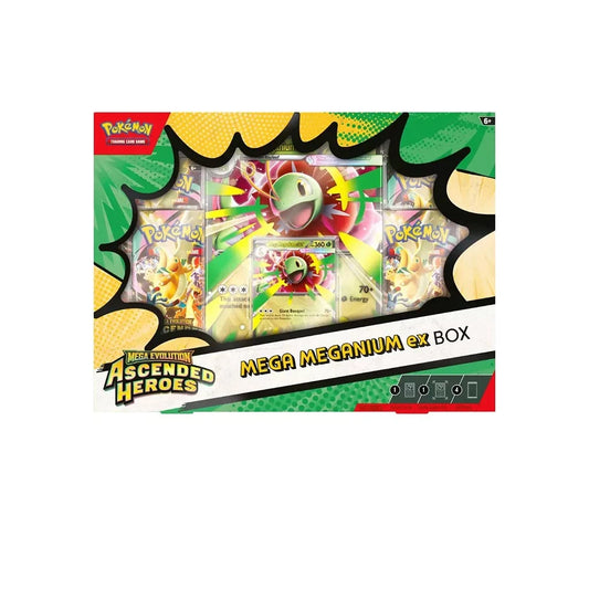 Pokémon TCG: Mega Evolution – Ascended Heroes: Mega Meganium EX Box