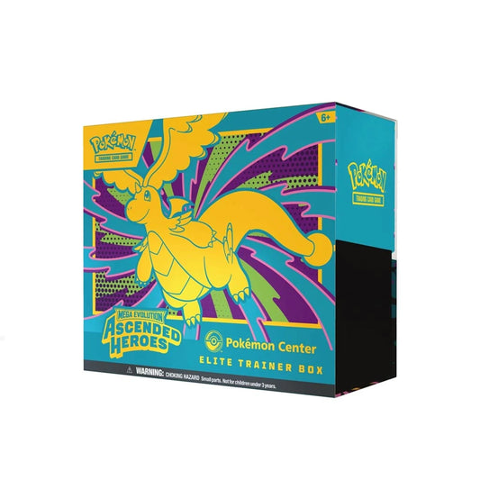 2026 Pokémon Mega Evolution Ascended Heroes Pokemon Center Elite Trainer Box