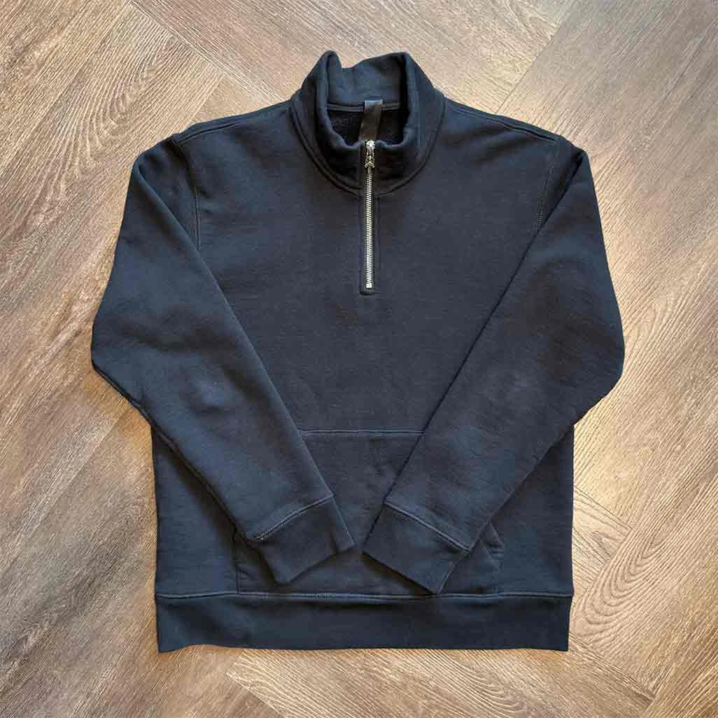 Chrome Hearts Spell Out Triple Patch 1/4 Zip Jumper