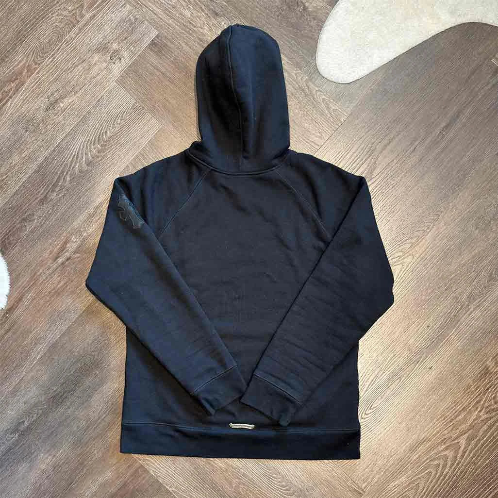 Chrome Hearts Paper Jam Triple Cross Hoodie Black