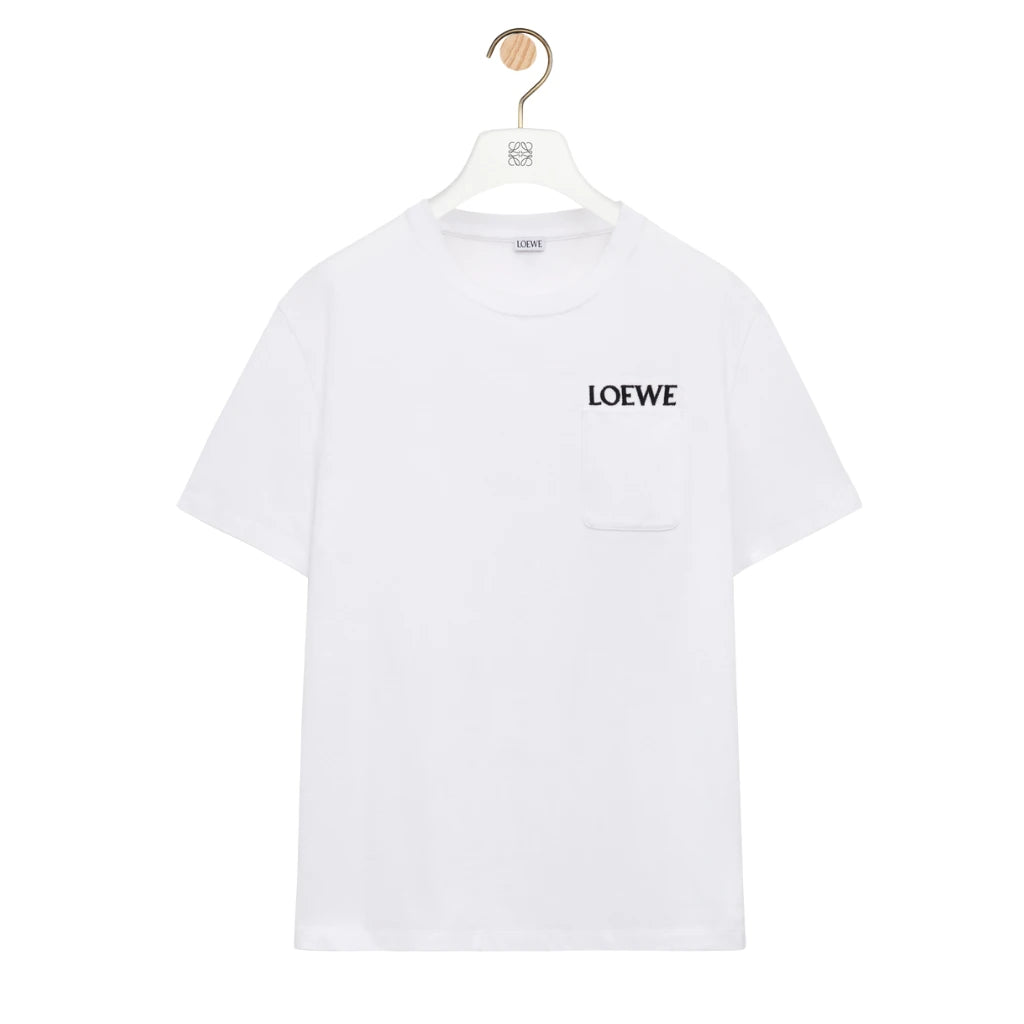 LOEWE Relaxed fit T-shirt in cotton White