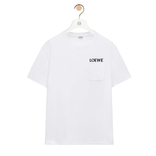 LOEWE Relaxed fit T-shirt in cotton White