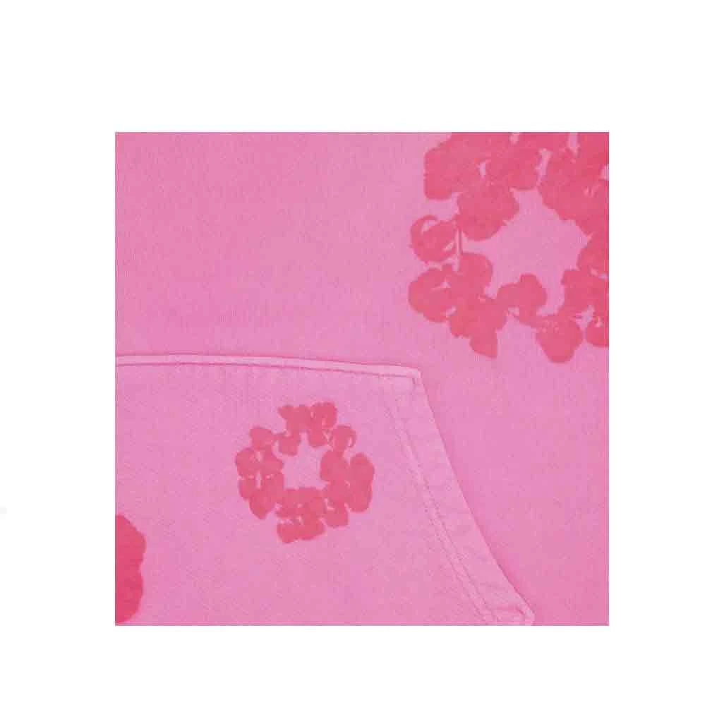 Denim Tears Mono Cotton Wreath Hoodie Pink