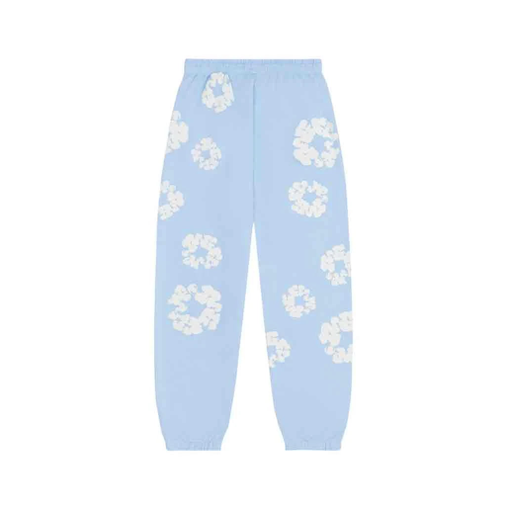 Denim Tears The Cotton Wreath Sweatpants Powder Blue
