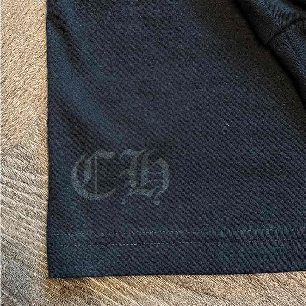 Chrome Hearts Floral Aspen Long Sleeve T-Shirt Black