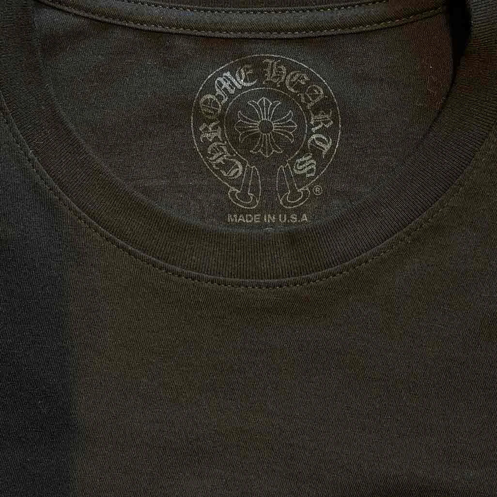 Chrome Hearts Floral Aspen Long Sleeve T-Shirt Black