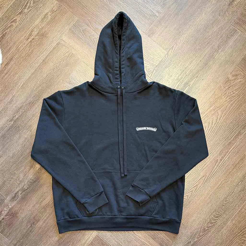 Chrome Hearts St Barths Exclusive Anchor Pullover Hoodie Black Blue