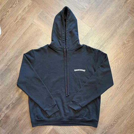 Chrome Hearts St Barths Exclusive Anchor Pullover Hoodie Black Blue