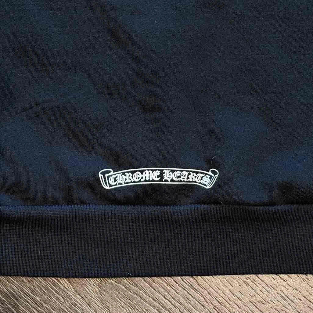 Chrome Hearts St Barths Exclusive Anchor Pullover Hoodie Black Blue