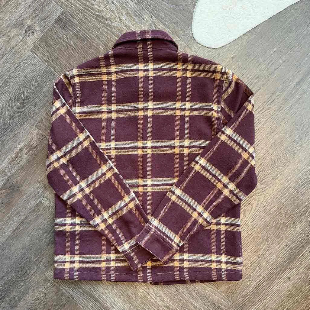 Chrome Hearts Plaid Sherpa Jacket Red & Beige