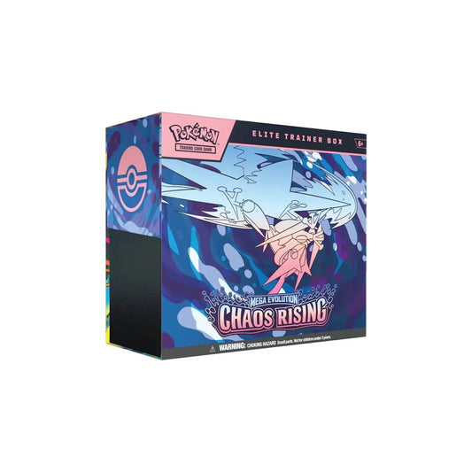 2026 Pokémon Mega Evolution Chaos Rising Elite Trainer Box