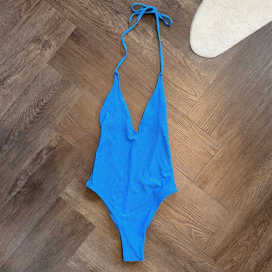 Chrome Hearts Blue Womens Swimsuit
