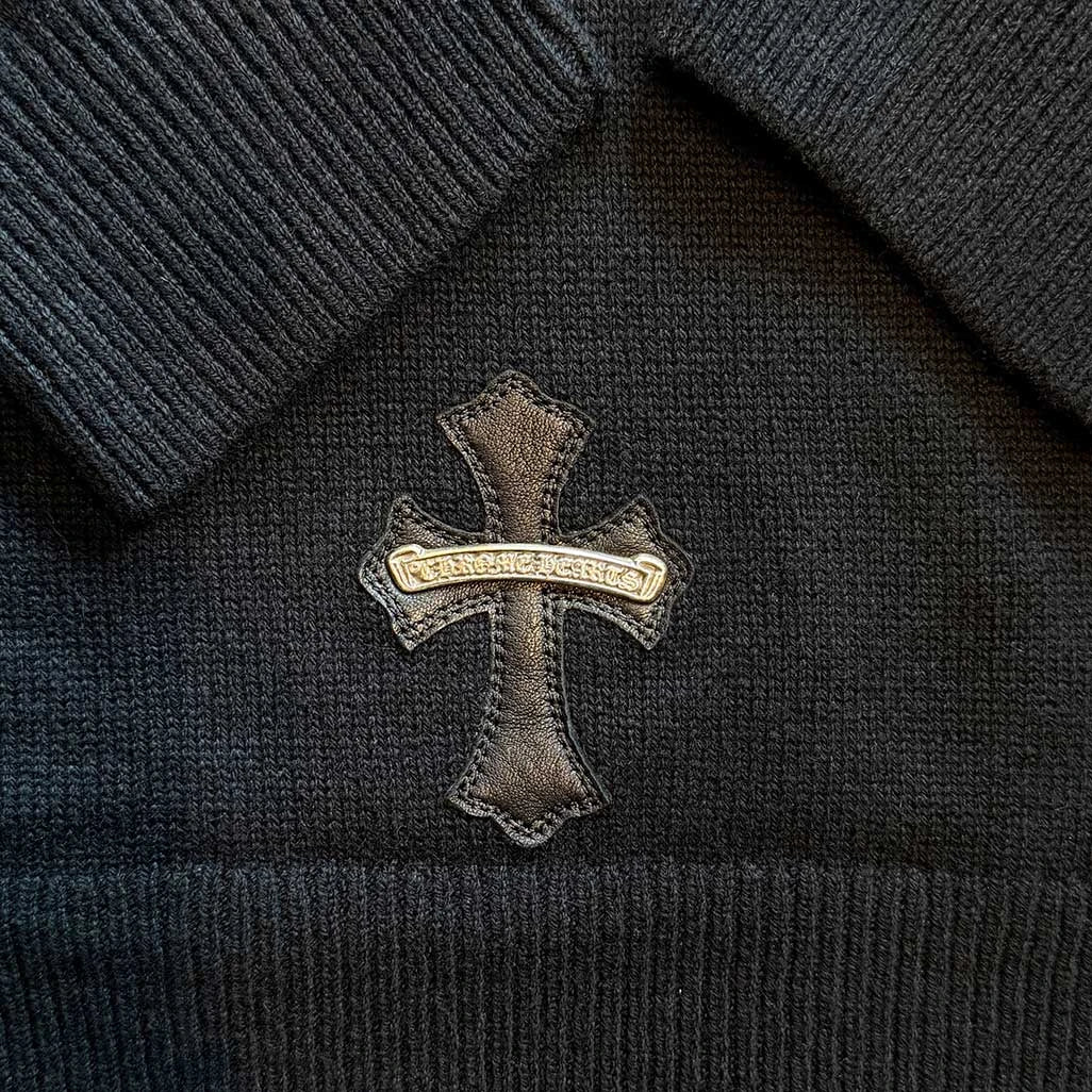 Chrome Hearts Cashmere Patch Pullover Hoodie