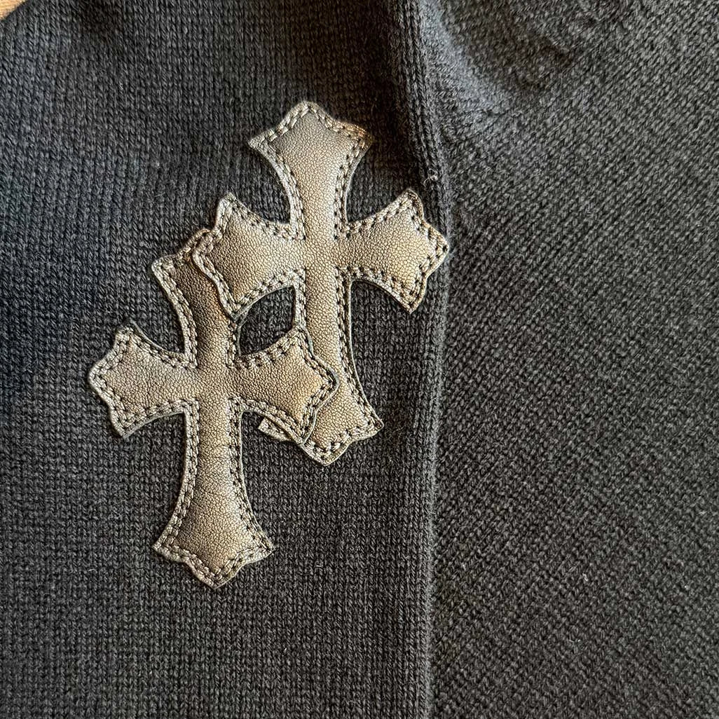 Chrome Hearts Cashmere Patch Pullover Hoodie